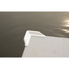 Taylor Made Dock Pro Vinyl Dock Bumper 10" x 10" Corner Mount, White #46081