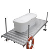 Taylor Made Stow 'N Go White Polyethylene Dock & Patio Storage Box - 67.75" L x 27.75" W x 26" H #123750