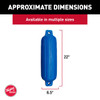 Taylor Made Storm Gard Fender, Mid Atlantic Blue (6.5" x 22") #262304