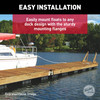 Taylor Made Dock Float (24"x 36"x 12"), Buoyancy 335 lb. #46118