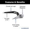 Lewmar Galvanized Steel Delta Anchor - 14 lbs.