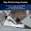 Lewmar Galvanized Steel Delta Anchor - 22 lbs.