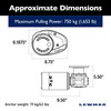 Lewmar V1 Gypsy Only 12V (002)
