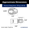 Lewmar V1 Gypsy Only 12V (002)