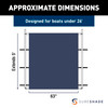SureShade PTX Power Shade - 63" Wide (Navy)