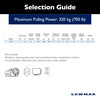 Lewmar V700 12V 1/4" with Breaker, Rocker Switch and Control Box