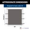 SureShade PTX Power Shade - 69" Wide (Grey)