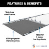 SureShade PTX Power Shade - 69" Wide (Grey)