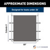 SureShade PTX Power Shade - 69" Wide (Grey)
