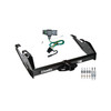 1988-1999 Chevrolet C1500 Draw-Tite Class 3 Trailer Hitch, 2 Inch Square Receiver, Black w/ Plug-n-Play Wiring Kit 75033