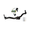 2001-2003 Ford Explorer Sport Draw-Tite Class 3 Trailer Hitch, 2 Inch Square Receiver, Black w/ Custom Fit Wiring Kit