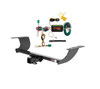 CURT 12-16 Dodge Charger Class 3, 2" Trailer Hitch w/ 4-flat Wiring Kit