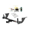 CURT 06-15 Mazda MX-5 Miata Excluding appearance package Class 1, 1.25" Trailer Hitch w/ 4-flat Wiring Kit