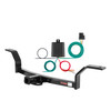 CURT 92-00 Honda Civic Coupe, excluding hybrid Class 1, 1.25" Trailer Hitch w/ 4-flat Wiring Kit