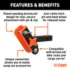 CURT ActiveLink 1-1/4" Receiver Shank Trailer Hitch Ball Mount