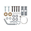 2012-2014 Ford Focus Hatchback, Except ST w/Center Exhaust Draw-tite Class 1 Trailer Hitch, 1-1/4 Inch Square Receiver Bundle w/ Plug-n-Play T-One Wiring Harness