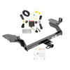2013-2016 Ford Escape Draw-tite Class 2 Trailer Hitch, 1-1/4 Inch Square Receiver Bundle w/ Plug-n-Play T-One Wiring Harness 36529