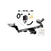 2019-2019 Ford Escape Draw-tite Class 3 Trailer Hitch, 2 Inch Square Receiver Bundle w/ Plug-n-Play T-One Wiring Harness 75782