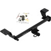 2012-2015 Toyota Prius Plug-In Draw-tite Class 1 Trailer Hitch, 1-1/4 Inch Square Receiver Bundle w/ Plug-n-Play T-One Wiring Harness