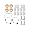 2013-2015 Subaru XV Crosstrek Except Hybrid Draw-tite Class 3 Trailer Hitch, 2 Inch Square Receiver Bundle w/ Plug-n-Play T-One Wiring Harness