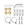 2014-2018 Mazda 3 Sedan Draw-tite Class 1 Trailer Hitch, 1-1/4 Inch Square Receiver Bundle w/ Plug-n-Play T-One Wiring Harness