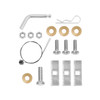 2005-2007 Chrysler 300 Draw-tite Class 2 Trailer Hitch, 1-1/4 Inch Square Receiver Bundle w/ Plug-n-Play T-One Wiring Harness