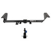2021-2024 Chrysler Pacifica Draw-Tite Hidden Hitch Completely Hidden Trailer Hitch 2 Inch Removable Receiver Bundle w/ Plug-n-Play T-One Wiring Harness
