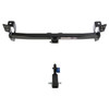 2019-2024 Toyota RAV4 Draw-Tite Hidden Hitch Completely Hidden Trailer Hitch 2 Inch Removable Receiver Bundle w/ Plug-n-Play T-One Wiring Harness