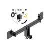 2017-2021 Jaguar F-Pace Draw-tite Class 4 Trailer Hitch, 2 Inch Square Receiver Bundle w/ Plug-n-Play T-One Wiring Harness