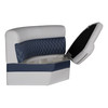 Lippert Sunset Collection 36" Radius Corner Pontoon Seat #2024021322