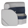 Lippert Sunset Collection 30" Radius Corner Pontoon Seat #2024021297