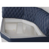 Lippert Sunset Collection 30" Radius Corner Pontoon Seat #2024021297