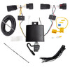 2020-2023 Lincoln Nautilus Draw-tite Class 3 Trailer Hitch, 2 Inch Square Receiver Bundle w/ Plug-n-Play T-One Wiring Harness