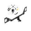 2022-2024 Honda Civic Sedan, Except Models w/Center ExhaustDraw-Tite Class 1 Trailer Hitch, 1-1/4 Inch Square Receiver Bundle w/ Plug-n-Play T-One Wiring Harness