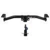 2016-2022 Lexus RX450h Draw-tite Hidden Hitch Completely Hidden Trailer Hitch 2 Inch Removable Receiver Bundle w/ Plug-n-Play T-One Wiring Harness