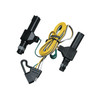 1986-1993 Dodge W350 w/Deep Drop Bumper Draw-tite Class 3 Trailer Hitch, 2 Inch Square Receiver Bundle w/ Plug-n-Play T-One Wiring Harness