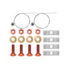 2018-2023 Mazda CX-9 Draw-tite Class 3 Trailer Hitch, 2 Inch Square Receiver Bundle w/ Plug-n-Play T-One Wiring Harness