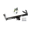 2002-2003 Dodge Dakota Draw-tite Class 3 Trailer Hitch, 2 Inch Square Receiver Bundle w/ Plug-n-Play T-One Wiring Harness 75073