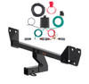 2020 - 2026 Buick Encore GX Excluding hands free liftgate & Without LED taillights Curt 2", Class 3 Trailer Tow Hitch + 4-flat Wiring Kit 13584-2