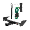 1975 - 1984 Chevrolet K10 Excluding 10" step bumper Curt 2", Class 4 Trailer Tow Hitch + 4-flat Wiring Kit 14082
