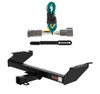 1987 - 1996 Ford F-150 Excluding 10" drop bumper, old body Curt 2", Class 3 Trailer Tow Hitch + 4-flat Wiring Kit 13310