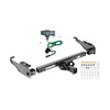 1988-2000 Chevrolet C3500 Regular & Extended Cabs Draw-tite Class 4 Multi-Fit Trailer Hitch, 2 Inch Square Receiver Bundle w/ Plug-n-Play T-One Wiring Harness