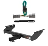 1987 - 1996 Ford F-250 Old body, excluding 10" drop bumper and 1973 - 1979 crew cab Curt 2", Class 4 Trailer Tow Hitch + 4-flat Wiring Kit 14001-1