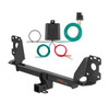 2020 - 2026 Audi SQ8 Curt 2", Class 3 Trailer Tow Hitch + 4-flat Wiring Kit 13277