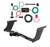2017 - 2018 Ford Escape Excluding S Curt 2", Class 3 Trailer Tow Hitch + 4-flat Wiring Kit 13131
