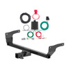 2021 - 2024 Toyota Venza Curt 2", Class 3 Trailer Tow Hitch + 4-flat Wiring Kit 13468