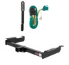 1996 - 2002 Chevrolet Express 3500 Excluding cutaway models Curt 2", Class 3 Trailer Tow Hitch + 4-flat Wiring Kit 13040