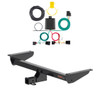 2021 - 2026 Volkswagen Atlas Curt 2", Class 3 Trailer Tow Hitch + 4-flat Wiring Kit 13481