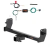 2022 - 2026 Mitsubishi Eclipse Cross Curt 2", Class 3 Trailer Tow Hitch + 4-flat Wiring Kit 13616