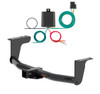 2015 - 2026 Nissan Murano Curt 2", Class 3 Trailer Tow Hitch + 4-flat Wiring Kit 13632
